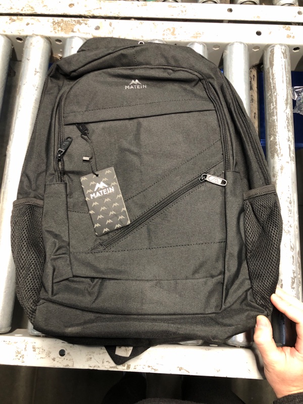 Photo 1 of (READ FULL POST) MATEIN Extra Large Business Travel Anti Theft Laptop Backpack, 18 Inch TSA Airline Approved Carryon Backpack for Women Men, Work Bag with USB Port and Luggage Strap, Black

