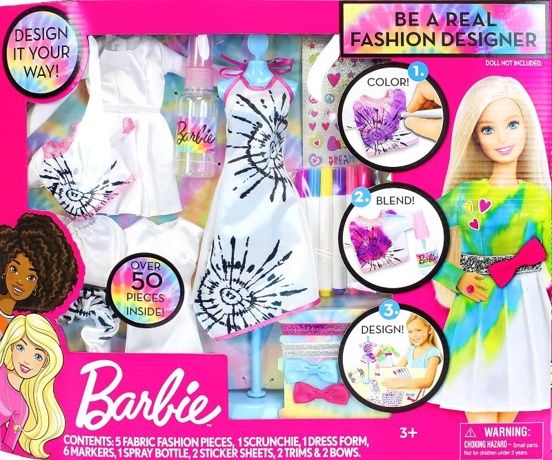 Photo 1 of *** STOCK PHOTO FOR REFERENCE ONLY*** Barbie Tie-Dye Be A Real Fashion Designer