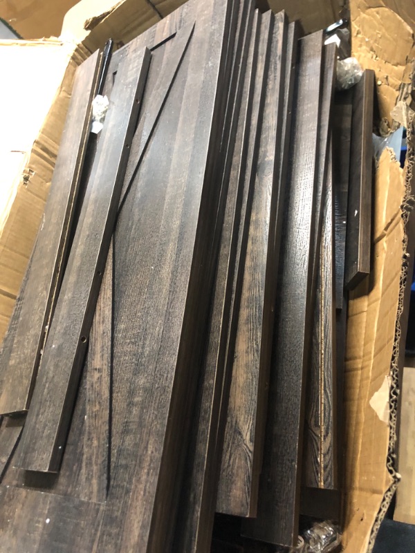 Photo 1 of ***NONREFUNDABLE - THIS SALE FINAL -  PARTS ONLY - SEE COMMENTS***
YITAHOME 72'' Farmhouse Kitchen Pantry, Wood Kitchen Storage Cabinets with Drawer and Adjustable Shelves, Kitchen Versatile Storage for Kitchen, Dining Room, Living Room, Dark Rustic Oak