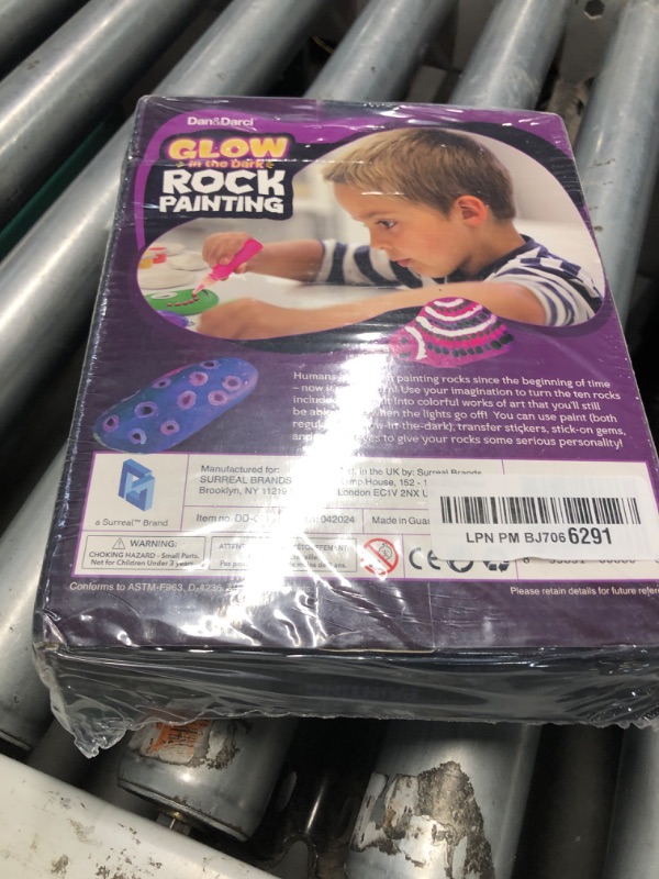 Photo 1 of ***FACTORY SEALED***Kids Rock Painting Kit - Glow in The Dark - Arts & Crafts Easter Gifts for Boys and Girls Ages 4-12 - Craft Activities Kits - Creative Art Toys for 4, 5, 6, 7, 8, 9, 10, 11 & 12 Year Old Kids