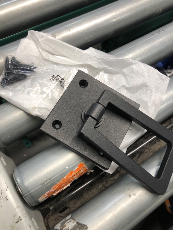 Photo 2 of ***CHECK CLERK NOTES*** BARNSMITH Heavy Duty Gate Latch, Double Side Gate Latches, Matte Black Fence Latch, Garden Door Latch, Pool Gate Latch