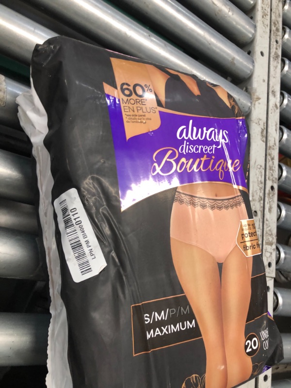 Photo 1 of ***NON REFUNDABLE***Always Discreet Boutique Incontinence and Postpartum Incontinence Underwear for Women