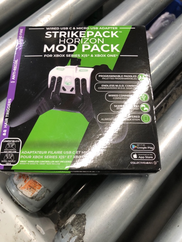 Photo 2 of ***FACTORY SEALED*** Strike Pack Horizon 4 Back Paddle adapter for standard Series X | S and Xbox One Controllers