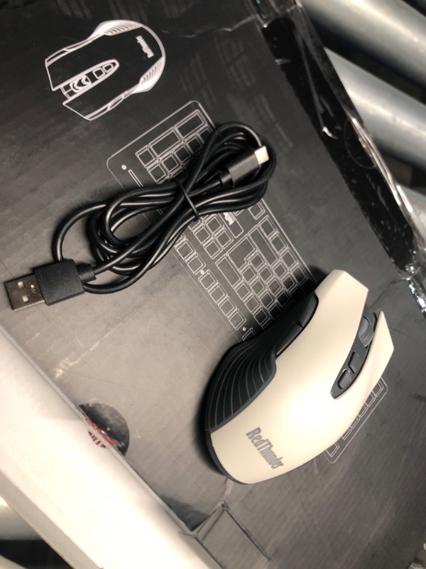 Photo 3 of **MISSING DONGLE** RedThunder K10 Wireless Gaming Keyboard and Mouse Combo