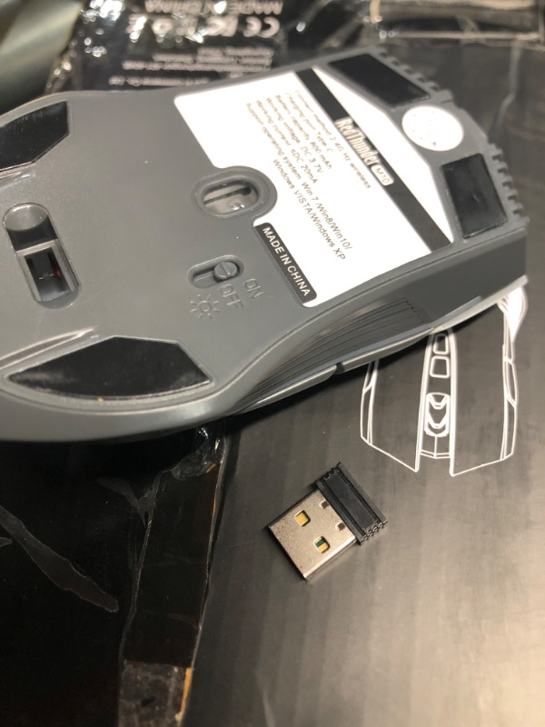Photo 1 of **MISSING DONGLE** RedThunder K10 Wireless Gaming Keyboard and Mouse Combo