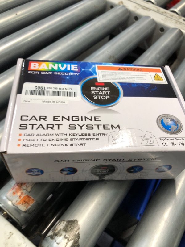 Photo 3 of ? Car Keyless Entry System + ? Remote Engine Starter + ? Push to Start Stop Iginition Kit Button (connect to car horn)