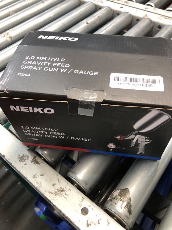 Photo 2 of ***FACTORY SEALED***Neiko 31216A HVLP Spray Gun, 2.0 mm + Air Regulator