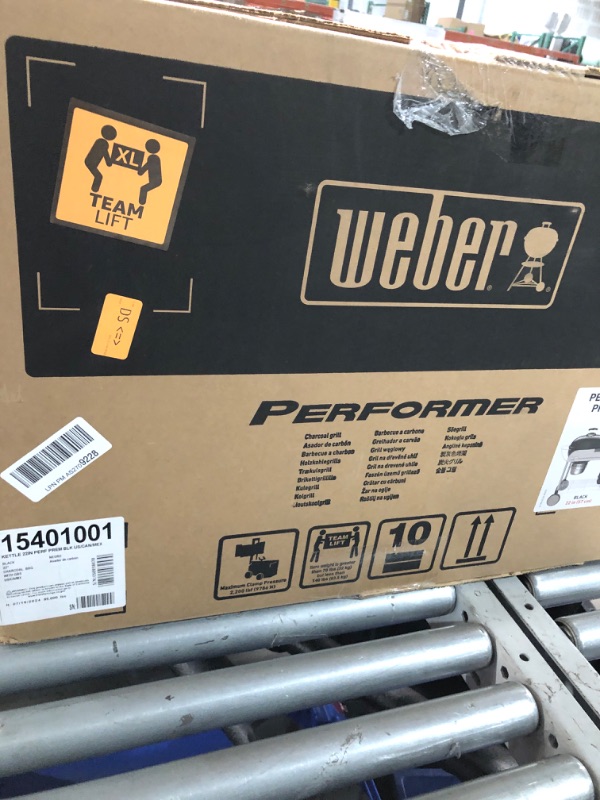 Photo 3 of ***FACTORY SEALED*** Weber Performer Premium Charcoal Grill, 22-Inch, Black