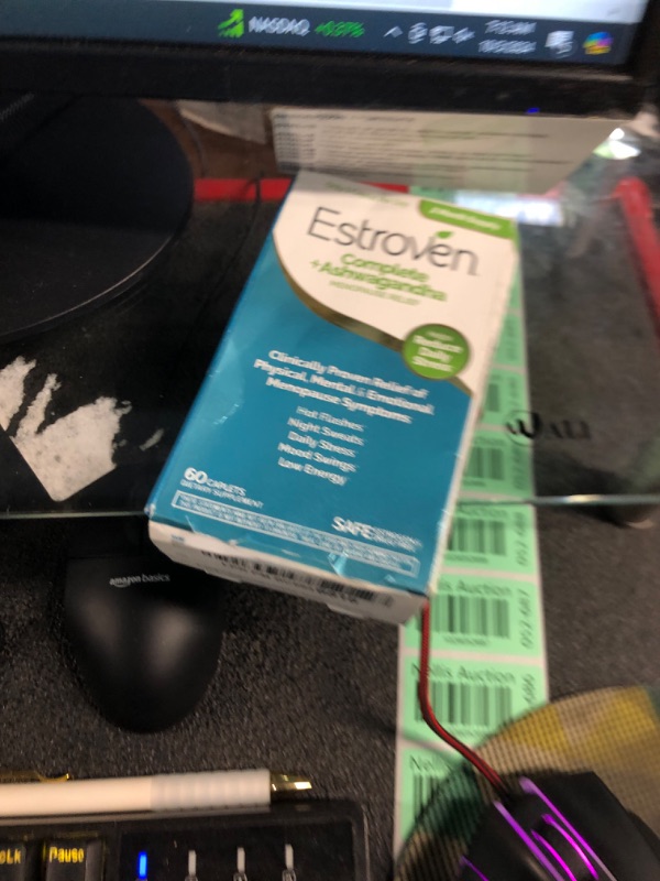 Photo 3 of ***NON REFUNDABLE***Estroven Complete + Ashwagandha Multi-Symptom Menopause Supplement for Women - 60 Ct. - Clinically Proven Ingredients Provide Menopause Relief & Night Sweats + Hot Flash Relief* - Drug-Free & Non-GMO