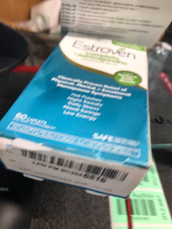 Photo 2 of ***NON REFUNDABLE***Estroven Complete + Ashwagandha Multi-Symptom Menopause Supplement for Women - 60 Ct. - Clinically Proven Ingredients Provide Menopause Relief & Night Sweats + Hot Flash Relief* - Drug-Free & Non-GMO