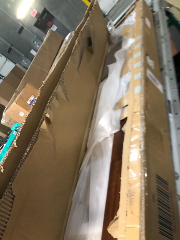 Photo 1 of *MISSING PARTS* Mellow Naturalista Classic 12-Inch Solid Wood Platform Bed | Wooden Slats, No Box Spring Needed, Easy Assembly | Full, Espresso