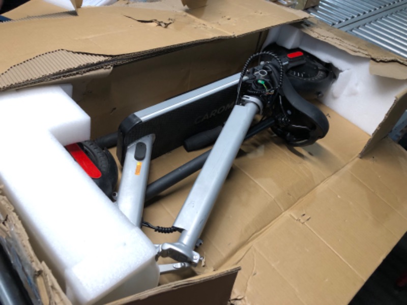 Photo 7 of ***NONREFUNDABLE - THIS SALE FINAL -  PARTS ONLY - SEE COMMENTS***
Caroma Electric Scooter Adults 20 MPH, E68 Matte Silver 500W