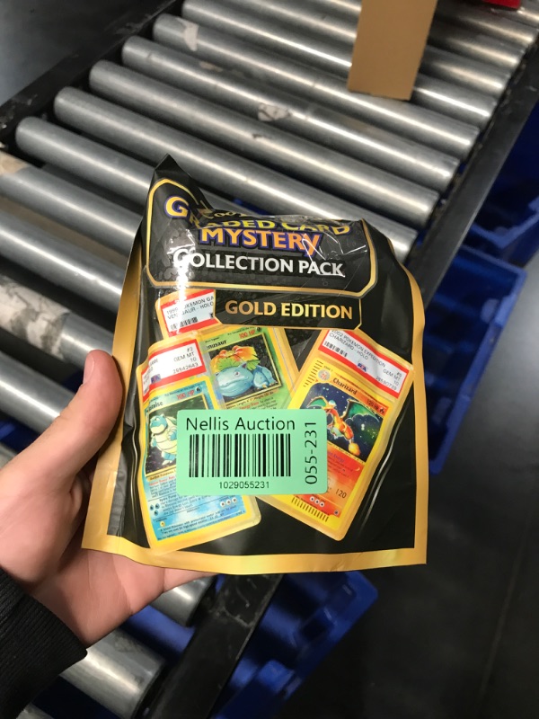 Photo 1 of ***NON REFUNDABLE***Pokemon TCG: Graded Card Mystery Power Pack - Gold Edition - 1 PSA 10 Graded Card + 25 Additional Cards with 5 Holofoils - 1 First Edition Card + 2 Factory Sealed 10 Card Booster Packs + 1 Code Card