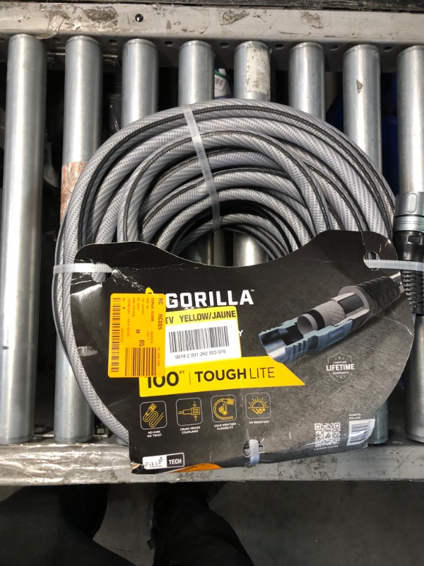 Photo 2 of 
Gorilla
ToughLite 5/8 in. x 100 ft. Heavy Duty Garden Hose



