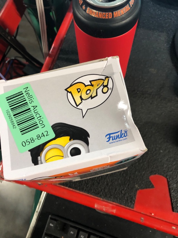 Photo 2 of **box damaged** Funko Pop! Rocks: Minions x BTS - Jung Kook
