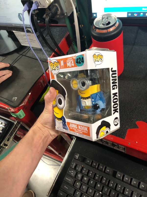 Photo 4 of **box damaged**
 Funko Pop! Rocks: Minions x BTS - Jung Kook
