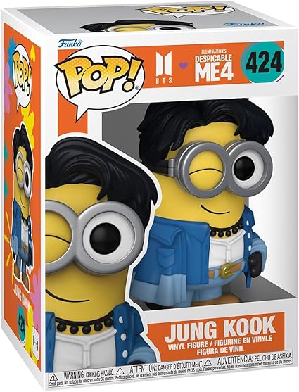 Photo 1 of **box damaged** Funko Pop! Rocks: Minions x BTS - Jung Kook
