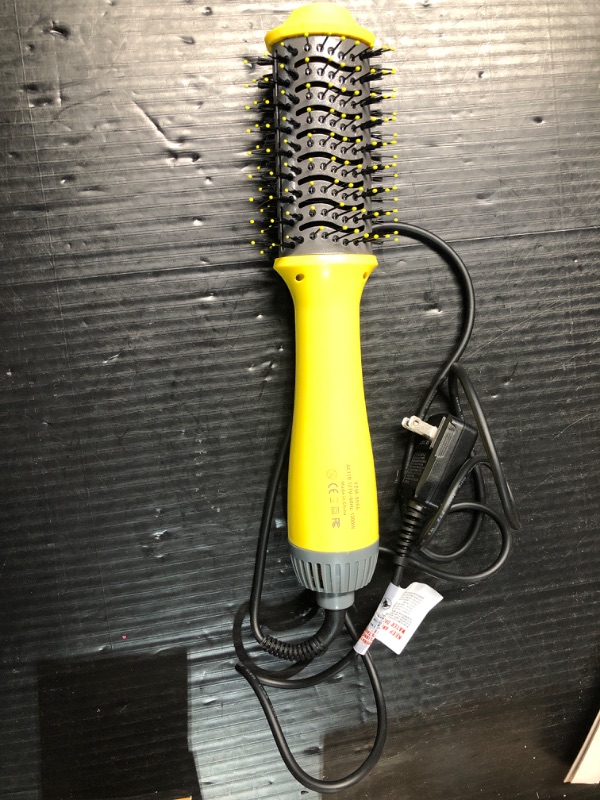 Photo 2 of *** USED DIRTY*** Nurifi Hair Dryer Brush Blow Dryer Brush in One, Hair Dryer and Styler Volumizer with Negative Ion Anti-frizz, 4 in 1 Hot Air Straightener Brush Oval Shape