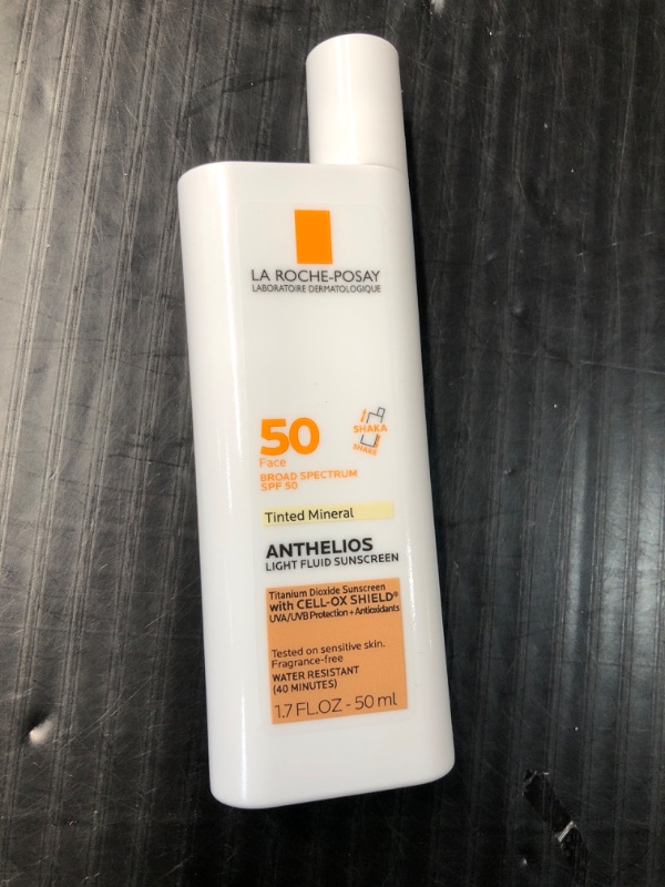 Photo 2 of ***NON REFUNDABLE***La Roche-Posay Anthelios Tinted SPF 50 Sunscreen & Toleriane Gentle Cleanser Travel Set - With Titanium Dioxide & Niacinamide 1.7 Fl Oz (Pack of 1)