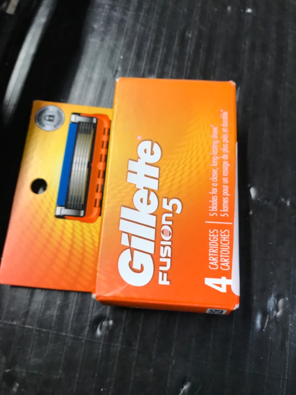 Photo 2 of *** FACTORY SEALED** 4 Gillette Fusion POWER Razor Blades NEW CARTRIDGE PACK 100% AUTHENTIC,GENUINE