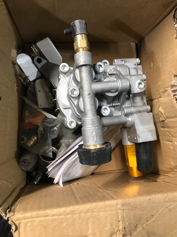 Photo 2 of * USED DIRTY, MISSING PARTS** Tool Daily 7/8" Shaft Vertical Pressure Washer Pump, Replacement Power Washer Pumps for Cold Water Gas Pressure Washer, 2400-2800 PSI, 2.3 GPM, Compatible with GCV160, 308653078, RY802900, HU80709A