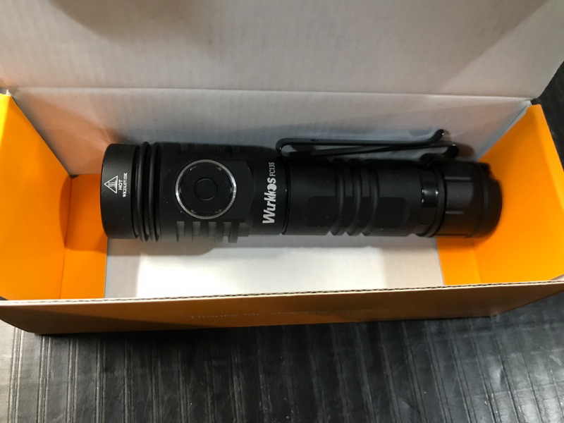 Photo 2 of (READ FULL POST) Wurkkos FC13S 5000K USB C Flashlights 2500 High Lumens LED Flash Light 6 Modes EDC Torch- IP68 Waterproof Flashlight with Ramping Mode.