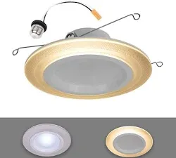 Photo 1 of ** USED ** MISSING PARTS** ***STOCK PHOTO REFERENCE ONLY***5/6 in. 10.9-Watt RL Night Light Recessed LED Retrofit Module, 1000-Lumens, Selectable CCT, D2W


