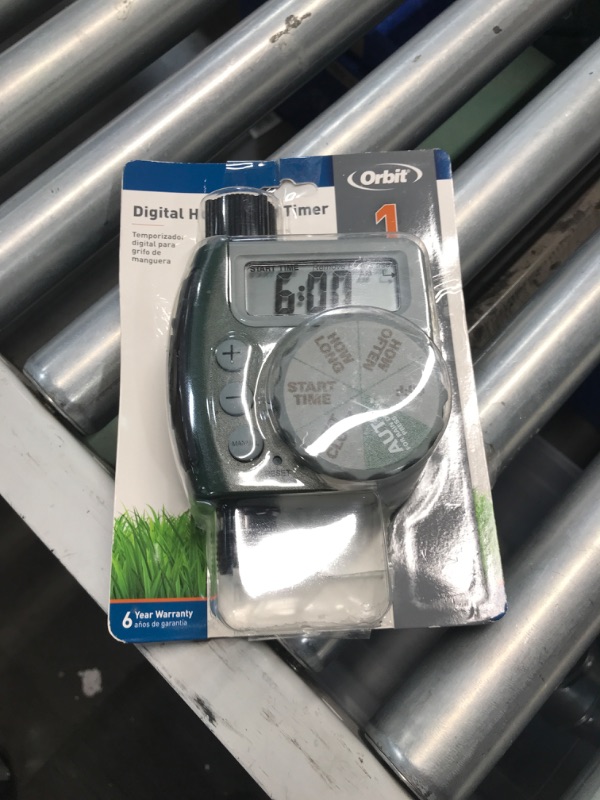 Photo 1 of ** OPENED USED AND DIRTY, UNTESTED** Orbit 62056 1-Port, Single Dial Hose Faucet Water Timer