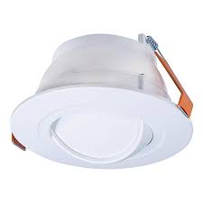 Photo 1 of ** USED MISSIN GPARTS* ***STOCK PHOTO REFERENCE ONLY***RA 6 in. Adjustable CCT Canless IC Rated Dimmable Indoor, Outdoor Integrated LED Recessed Light Kit
