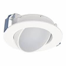 Photo 1 of ** OPENED MISSING PARTS** HLA Series 4 in. Adjustable CCT Canless IC Rated Dimmable Indoor, Outdoor Integrated LED Recessed Light Gimbal Trim
