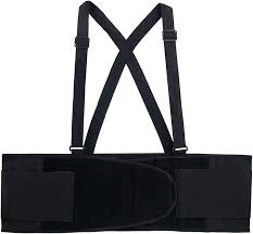 Photo 1 of **  YUSED DIRTY* ***STOCK PHOTO REFERENCE ONLY***Black Work Back Brace Support Belt Medium
