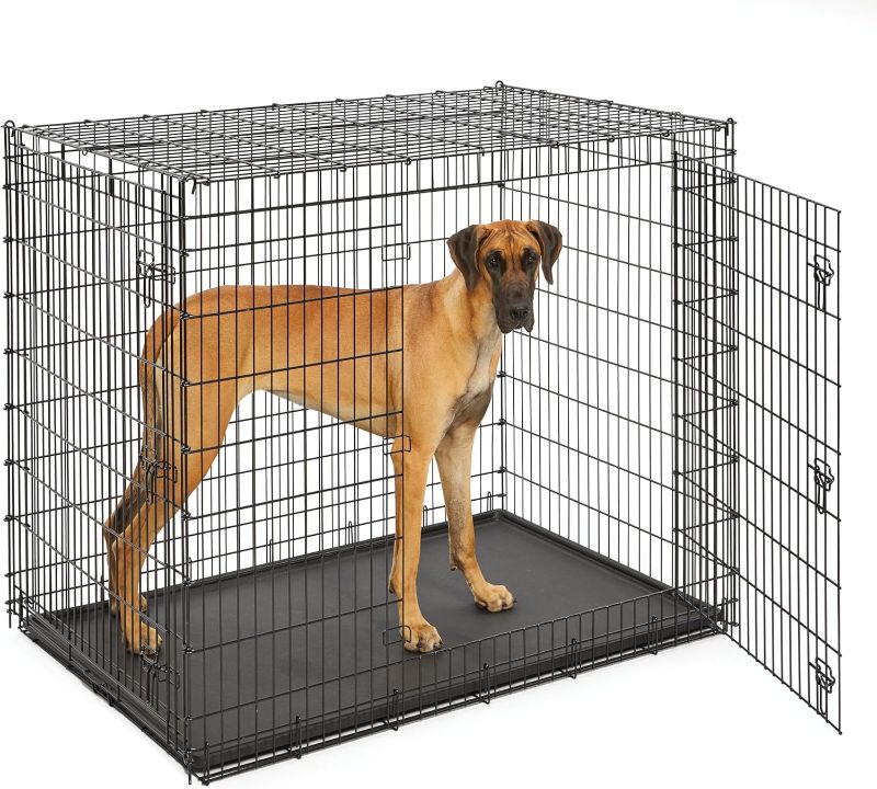 Photo 1 of ** DAMAGED AND BENT** ***STOCK PHOTO REFERENCE ONLY***Homes for Pets Ginormous Double Door 54-Inch Dog Crate for XXL Dogs