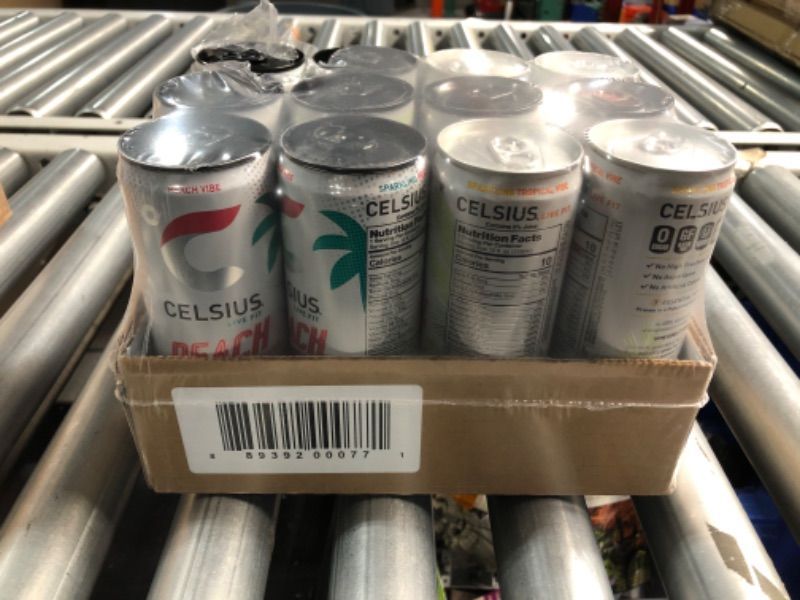 Photo 1 of ***NON REFUNDABLE***EXPIRES 12/24*CELSIUS Assorted Flavors Official Variety Pack, Functional Essential Energy Drinks, 12 Fl Oz (Pack of 12) EXP 01/2025