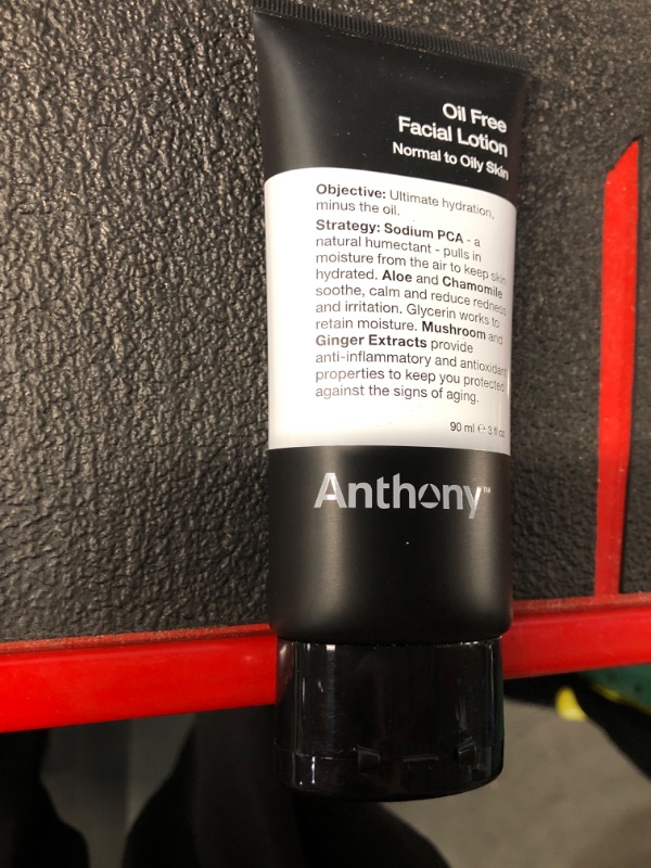 Photo 2 of ***NON REFUNDABLE***Anthony Oil Free Facial Lotion – Men’s Hydrating Face Moisturizer for Normal to Oily Skin – Anti-Aging and Antioxidant Formula – 3 Fl Oz