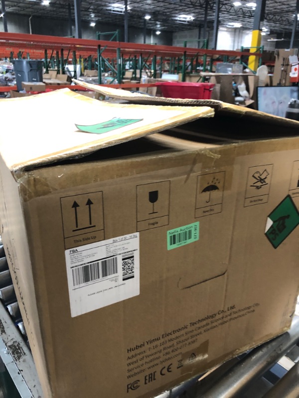 Photo 1 of ***USED - LIKELY MISSING PARTS - UNABLE TO VERIFY FUNCTIONALITY***
Lydsto P1 Robotic Pool Cleaner with Wall Climbing - Automatic Pool Vacuum with APP and Remote Control - Powerful Active Scrubbing Triple Roller Brush - Ideal for In-Ground Pools up to 60 F