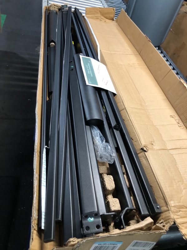 Photo 2 of ***NONREFUNDABLE - THIS SALE FINAL -  PARTS ONLY - SEE COMMENTS***
ZINUS Van 16 Inch Metal Platform Bed Frame / Steel Slat Support / No Box Spring Needed / Easy Assembly, Black, Full