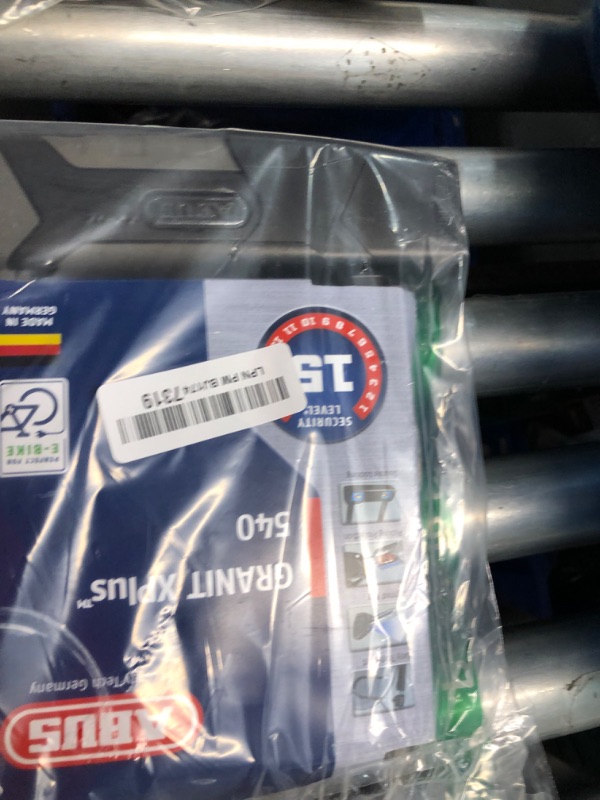 Photo 1 of ***USED - NO PACKAIGNG - SEE PICTURES***
ABUS U-Lock Granit XPlus 540, Bike Lock with XPlus Cylinder, High Protection Against Theft, ABUS Security Level 15, Black/Grey, 23 cm
