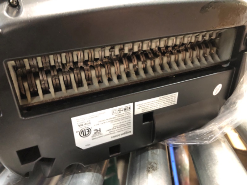 Photo 1 of ***SEE NOTES*** Amazon Basics 8-Sheet Cross Cut Paper Shredder and Credit Card Shredder - Black
