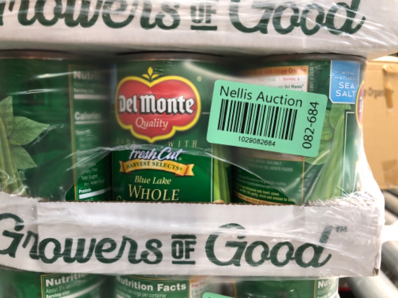 Photo 2 of ***(EXP:28 NOV 2025 )NONREFUNDABLE***Del Monte Canned Whole Green Beans, 14.5 Ounce (Pack of 12)