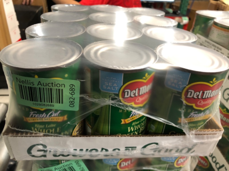 Photo 2 of ***(EXP:28 NOV 2025)NONREFUNDABLE***Del Monte Canned Whole Green Beans, 14.5 Ounce (Pack of 12)