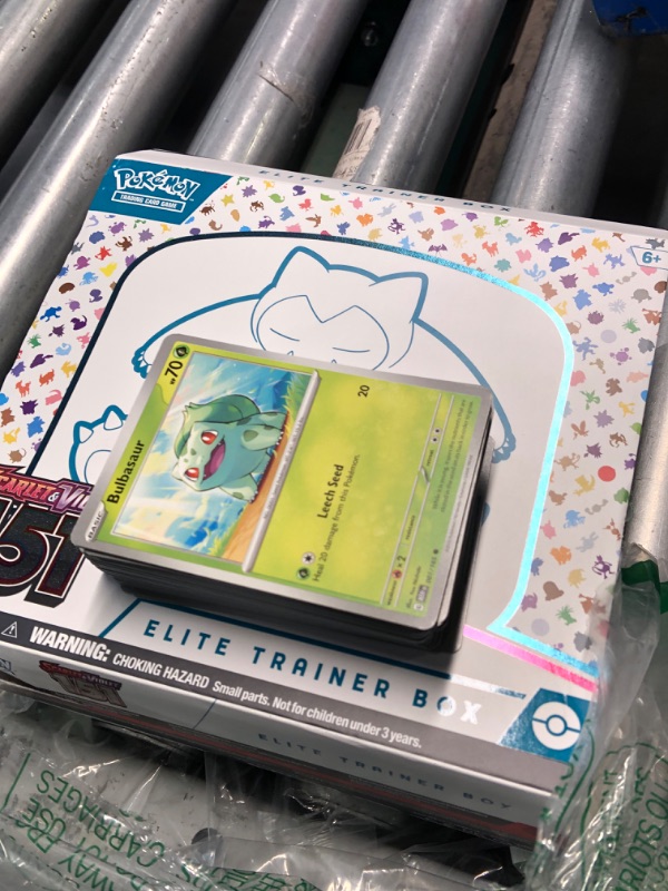 Photo 4 of ***USED/ MAY BE MISSING PIECES***
Pokemon Scarlet & Violet - 151 Elite Trainer Box