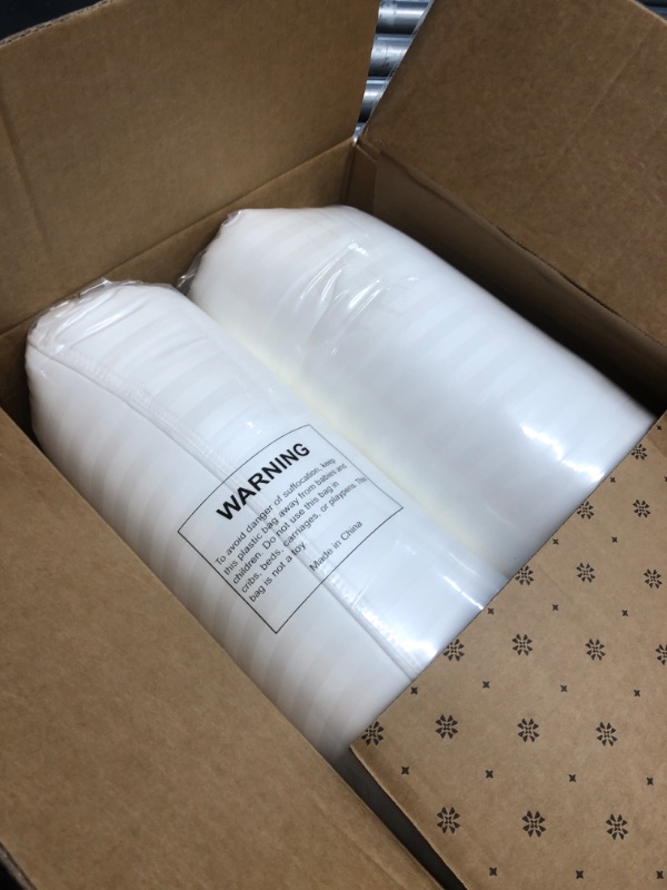 Photo 2 of ***FACTORY SEALED***Beckham Hotel Collection Bed Pillows Standard / Queen Size Set of 2 - Down Alternative Bedding Gel Cooling Pillow for Back