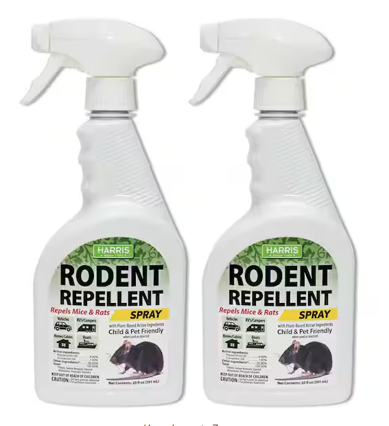 Photo 1 of ***FACTORY SEALED*** 10 oz. KHD Compressed Air Duster for Cleaning, 100% Ozone Safe (Pack of 2 Cans) + 20 oz. Rodent Repellent Essential Oil Spray (2 Pack)



