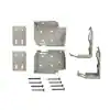 Photo 1 of **BUNDLE OF 2**
2 in. and 2.5 in. Cordless Faux Wood Side Mounting Bracket Set in White