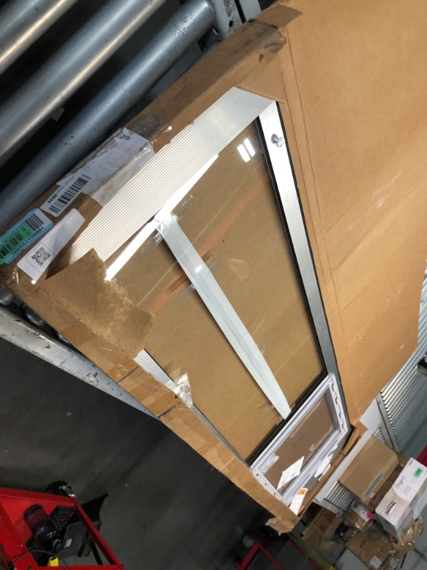 Photo 6 of ***USED - LIKELY MISSING PARTS - UNABLE TO VERIFY FUNCTIONALITY***
Ideal Pet Products Aluminum Pet Patio Door, Adjustable Height 77-5/8" to 80-3/8", 15" x 20" Flap Size, Mill/Silver