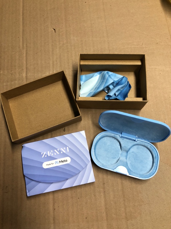 Photo 2 of (READ NOTES)**CASE ONLY**
Zenni VR Anti-Fog Non-Prescription Lenses for Meta Quest 3, Blue Light Glasses VR Accessories