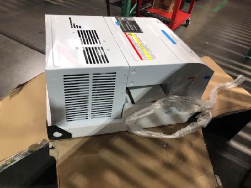 Photo 6 of **LIKE NEW
GE Profile ClearView Inverter Window AirConditioner Unit, 12,200 BTU,115 Volt,U-Shaped Adjustable Depth,Energy Efficient Cooling up to 550 sq ft.,Ultra Quiet, SMART Home Capable,Includes Remote,White