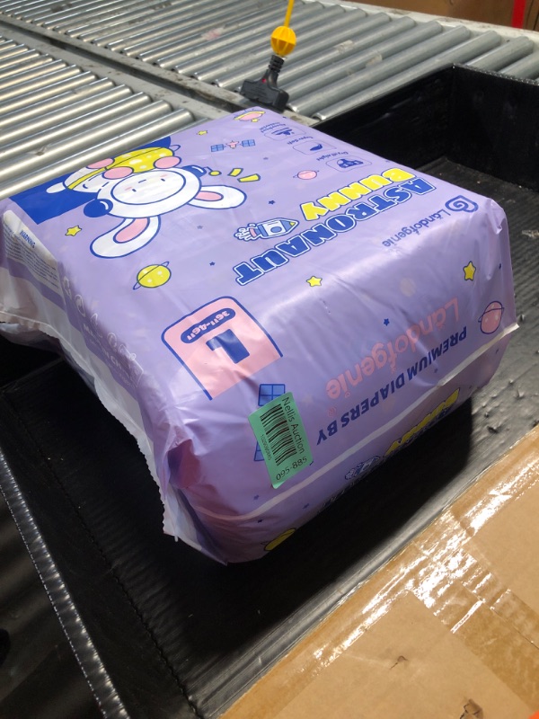 Photo 4 of ***FACTORY SEALED*** Landofgenie Adult Printed Diaper 10 Pieces - Astronaut Bunny (Large 36"-48")