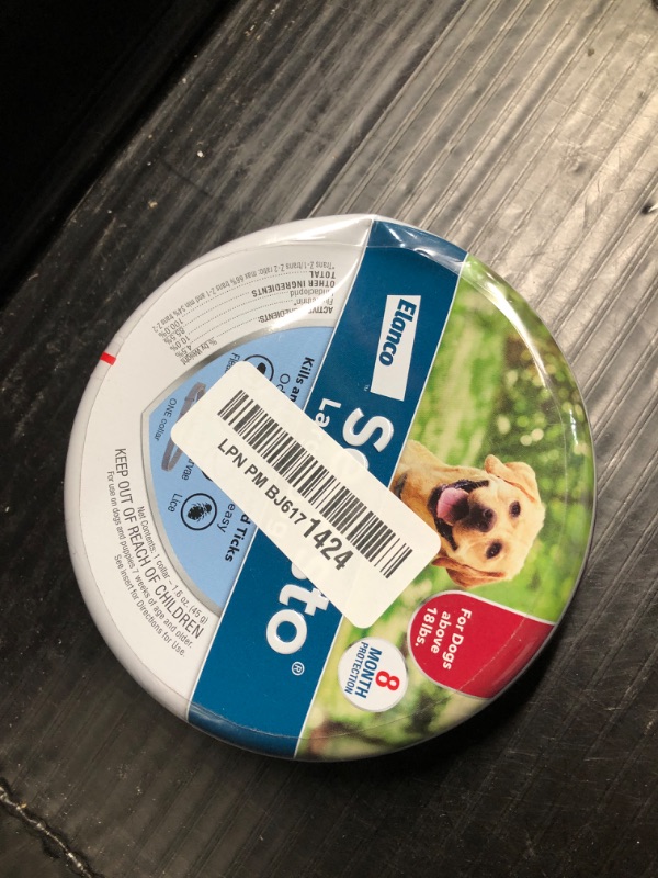 Photo 2 of ***FACTORY SEALED*** Seresto Large Dog Vet-Recommended Flea & Tick Treatment & Prevention Collar for Dogs Over 18 lbs. | 8 Months Protection 1 Pack