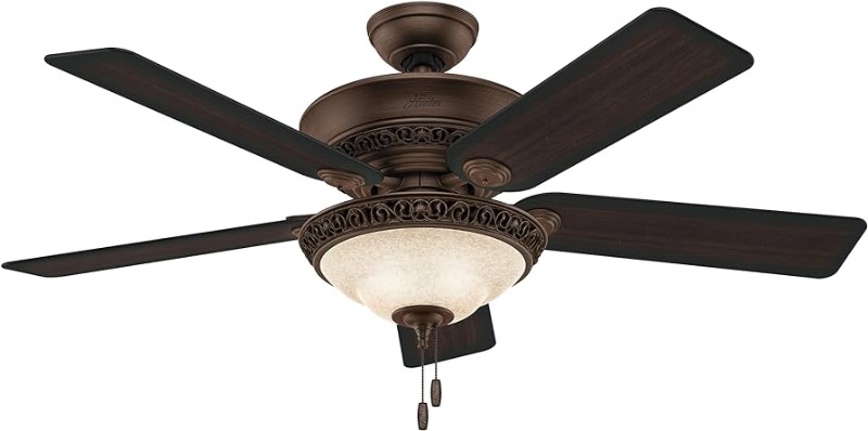 Photo 1 of ***NONREFUNDABLE - THIS SALE FINAL -  PARTS ONLY - SEE COMMENTS***
Countryside Indoor Ceiling Fan with LED Lights and Pull Chain Control